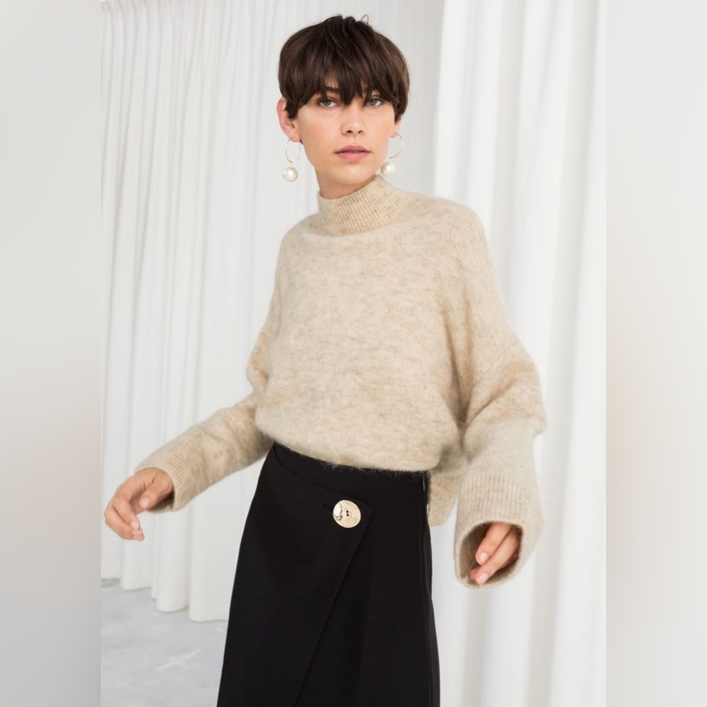 & Other Stories Cream Sweater